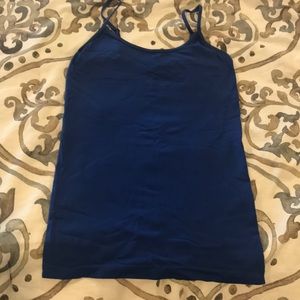 Royal blue tank.